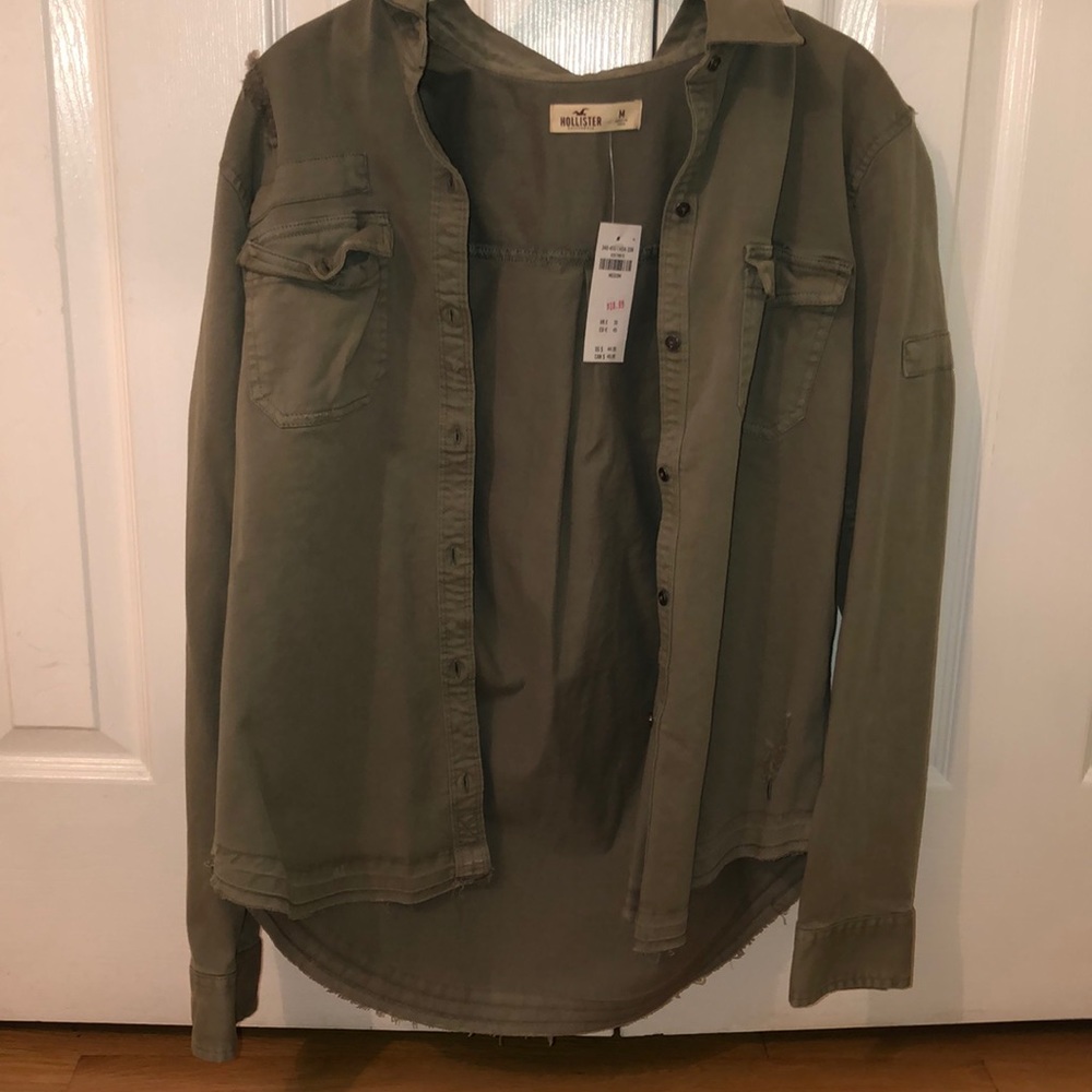 army green jacket